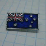 Значок флаг Австралии, фото №2