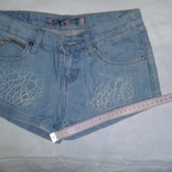 Новые джинсовые шорты, смотрите замеры, на подростка или худую девушку, фото №4