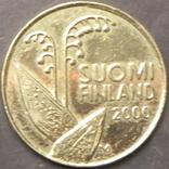 10 пенні Фінляндія 2000 (в Фінляндії вже євро), фото №2
