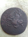 2 копейки 1763 (без монетного двора, перечекан из 4 копеек 1762), фото №3