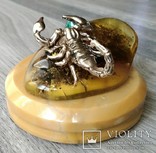 Скорпион на янтаре, фото №4