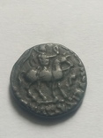 Индо - Скифы. Азес ІІ драхма BI 35-12 BC, фото №3