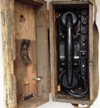 Полевой телефон ТАИ-43 образца 1943 года, фото №2