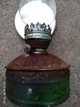 Керосиновая лампа с зеркалом, фото №4