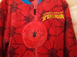 Слип пижама 6-7 г. Spider-man флис, фото №3