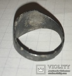 Срібний перстень , патріотика , з орлом і надписом «Бог з нами», фото №10