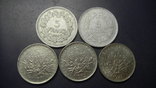5 франків Франція (порічниця) 5шт, всі різні, фото №3