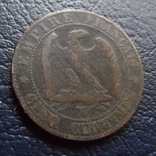 5 сантим 1855  Франция   (,F.9.9)~, numer zdjęcia 2