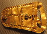 Золотая пряжка с крестом, Готская Культура, 4-5 век н.э., фото №5