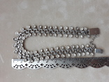Серебряное колье и браслет, фото №8