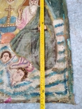 Икона Троицы, холст 65 х 59 см, фото №9