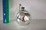 "Кремлевский шар" игрушка из толстого стекла, фото №3