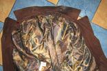 Оригинальная женская кожаная куртка-косуха с поясом . Лот 234, фото №6