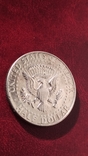 50 центов (1/2 доллара, half dollar) 1967 года (Кеннеди). Серебро., фото №7