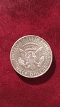 50 центов (1/2 доллара, half dollar) 1968 года (Кеннеди). Серебро., фото №5