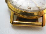 Часы Восток Прецизионные 2809 СССР Позолоченные Au-20 22 камня Позолоченный механизм, фото №6