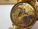 Часы Восток Прецизионные 2809 СССР Позолоченные Au-20 22 камня Позолоченный механизм, фото №11