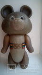 Олимпийский мишка горбик 40см игрушка СССР, фото №3