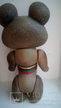Олимпийский мишка горбик 40см игрушка СССР, фото №4