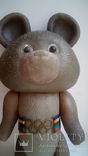 Олимпийский мишка горбик 40см игрушка СССР, фото №11