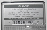 Калькулятор sharp el-8140, фото №7
