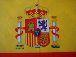 Большой флаг Испании с гербом, фото №3
