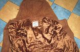Стильная женская кожаная куртка с капюшоном YORN. Франция. Лот 627, фото №6
