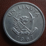 1 ликута 1967  Конго    (,I.2.23)~, фото №2