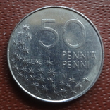 50 пенни 1991  Финляндия    (,I.2.38)~, фото №3