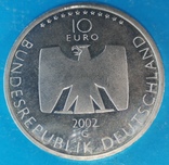 Германия 10 евро 2002 50 лет немецкому телевидению, фото №5