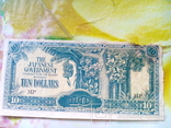 Японская оккупация Малайя. 10 долларов., фото №2