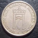 1 крона 1955 год Норвегия  (340), фото №3