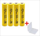 Аккумуляторы ААА 2200mAh 4 шт + футляр, фото №2