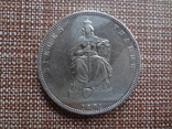 1 талер 1871 Пруссия Победный  серебро  (Ж.5.10) ~, фото №2