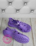 Удобные кроксы, аквашузы Steiner фиолетовые 38 размер, фото №8