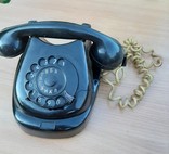 Старый карболитовый телефон, фото №2