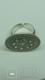Набор серебрянный колье и кольцо Египет., фото №5