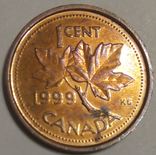 Канада 1 цент 1999, фото №2