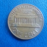 1 цент 1969 год "D", фото №3