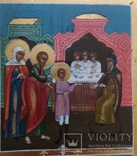 Икона Св. Николая в житии (35 х 31 см), фото №9
