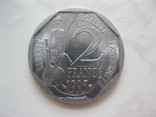 2 франка 1995 год Луи Пастер, фото №3