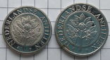 Нидерландские Антильские о-ва.10 и 25 центов.1997,2010 гг., фото №3