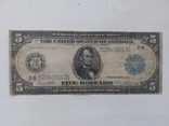5 долларов 1914, фото №2
