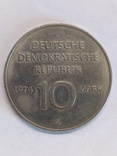 Германия ГДР 10 марок,1974 25 лет образования  ,Г80, фото №2