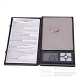 Карманные ювелирные электронные весы высокоточные 0,01-500 гр с крышкой, фото №2