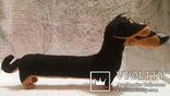  мягкая игрушка: собака такса времен ссср длинна без хвоста 32 см, фото №3