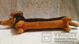  мягкая игрушка: собака такса времен ссср длинна без хвоста 32 см, фото №13