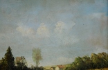 Картина W. SCHOLL 65*55 см живопись пейзаж, фото №12