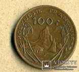 Французская Полинезия. 100 франков 1991г., фото №2