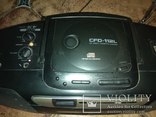 Магнитола, магнитофон, CD проигрователь, тюнер Sony CFD-112L, фото №4